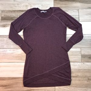 Purple Athleta Oversized Sweater Dress
